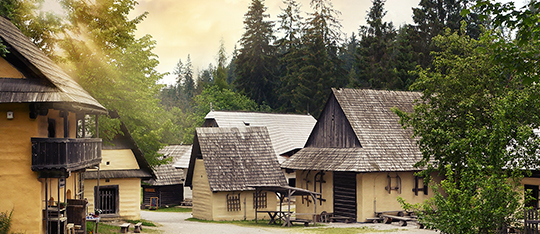 Museum of Orava village in Zuberec